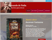 Tablet Screenshot of fernandodevedia.com